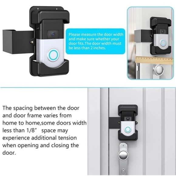 NWT Anti Theft Video Doorbell Mount For Doorbell Video Security System - Picture 4 of 9